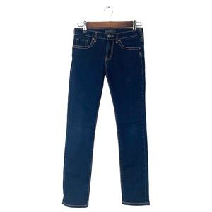 Silver Jeans Blue Straight Skinny Amy BG Triple 6 Denim School Girls Size 14